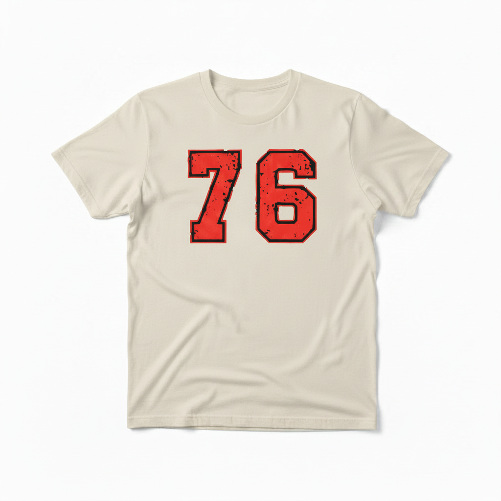 76 beige shirt previous placement