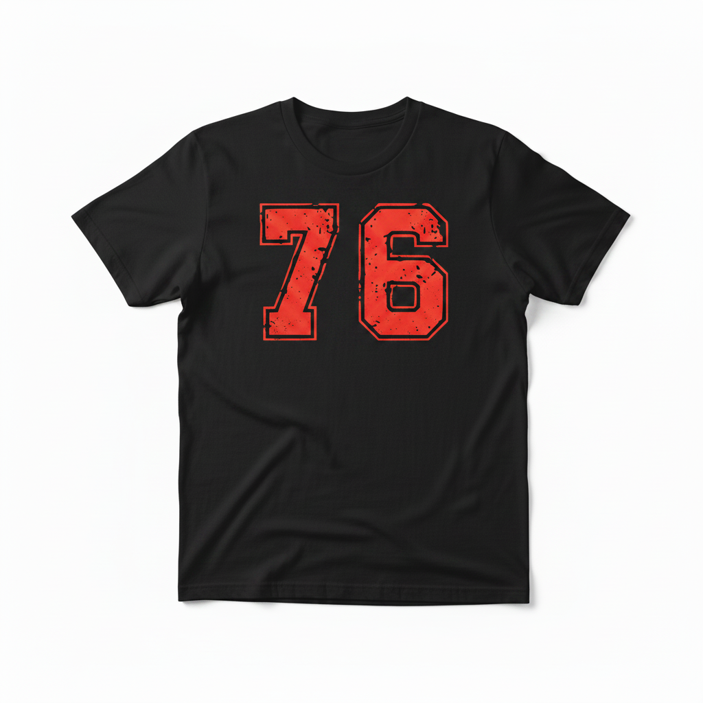 76 Black T-shirt Variant