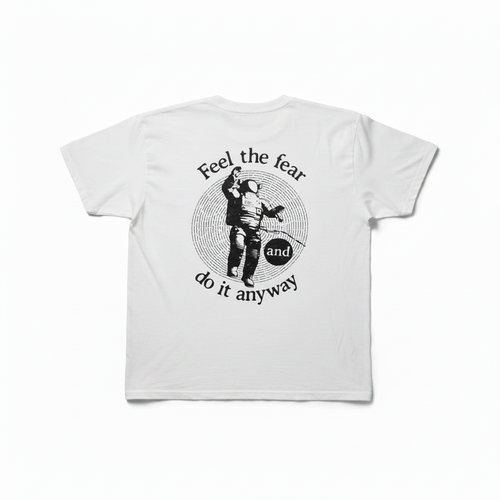 Feel the Fear gray T-shirt