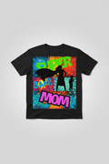 Super Mom Black Tee